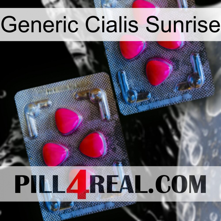 Generic Cialis Sunrise 14